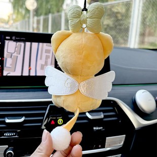 魔卡少女樱小可斯比汽车挂件装饰创意汽车内饰倒车镜后视镜吊坠