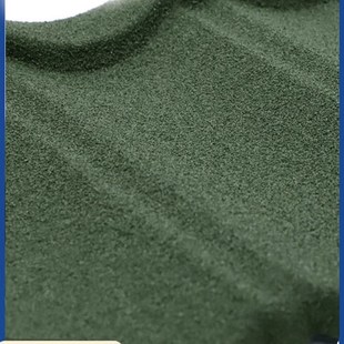 圆弧彩石防彩石金属瓦装饰环保树脂屋面阿鲁山防水屋面0厚隔热