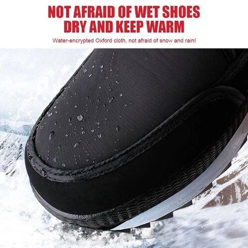 Mens high-top snow boots winter plus velvet warm cotton sho
