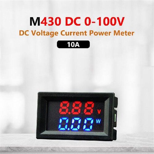10A/50A/100A Digital Voltmeter Dual LED Display Voltage