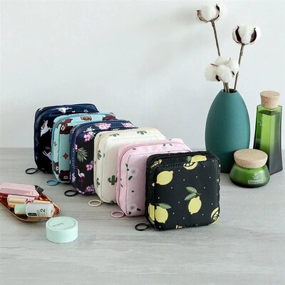 Women Girl Tampon Storage Bag Cometic Bag Organizer Bag Orga