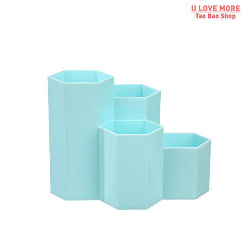 Large Capacity Desk Pen Holder Pencil Storage Box School Off