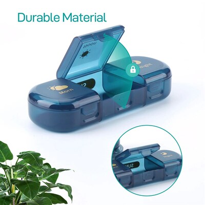 One week 21/28 medicine box sub-packing box go out portable