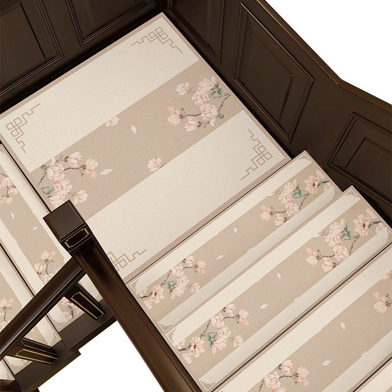 中式皮绒皮革免洗楼梯垫可擦洗免洗免胶自粘木梯室内通用台阶地垫,居家布艺,楼梯垫,淘宝优惠券,粉丝福利购,淘宝优惠卷