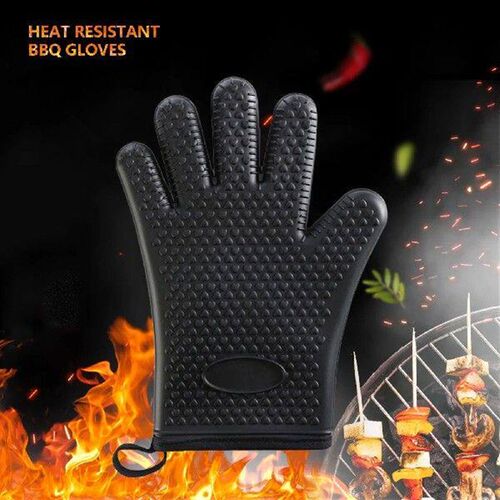 Silicone Baking Gloves Kitchen Accessories Heat Indoor
