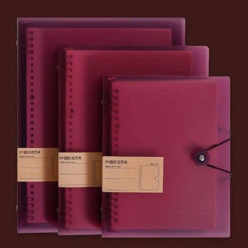 Inner Cover A5/B5/A4 Binder Cover DIY Binder 8 Hole A4 File