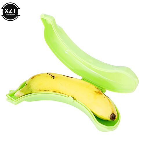 Cute 3 Colors Fruit Banana Protector Box Holder Case Lunch C