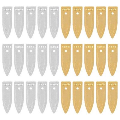 30 Pcs Copper Zinc Electrode Strip Strips Anode for