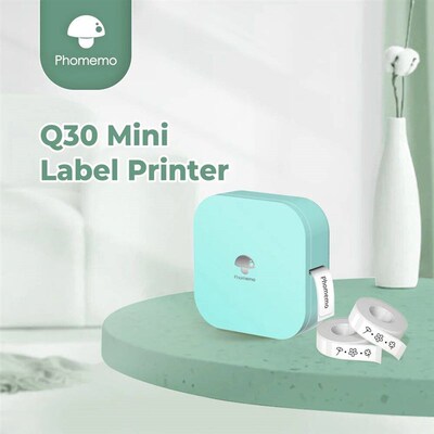Q30 Label Maker Wireless Thermal Printer Portable Adhesive e
