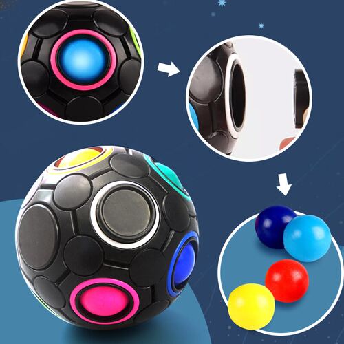 New Rainbow Magic Ball Fidget Spinning Top Fidget Toys Game