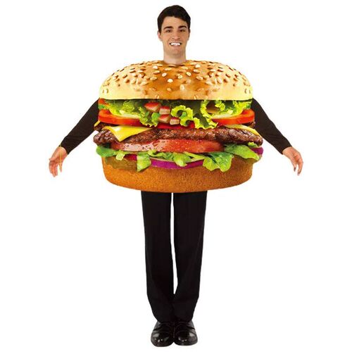 Umorden Unisex Food Sausage Hot Dog Costume Tunic Sponge Sui