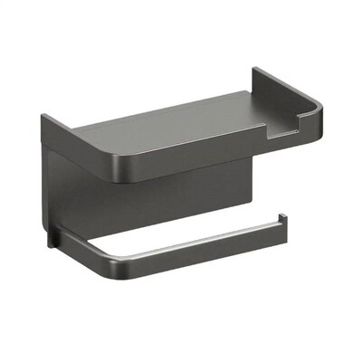 Wall Mounted Toilet Paper Holder Rustproof Thickened Plastic