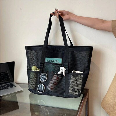Portable Meh Beach Bag For Women Makeup Travel Storage Wah B