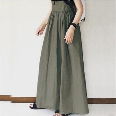 Mori Womens Literary Style Summer New Womens Loose Pleated