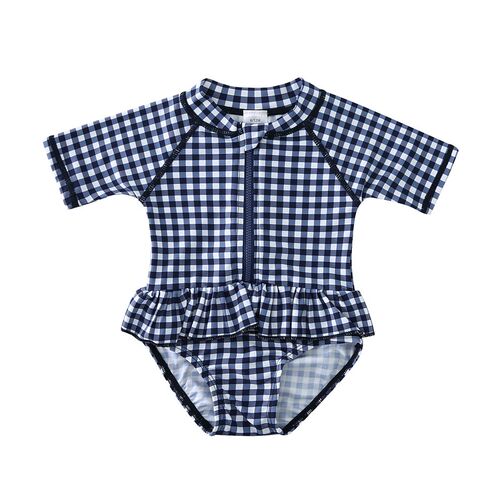 Wishere One-Piece Swimsuit Kids Girls Swimwear 3-24Months