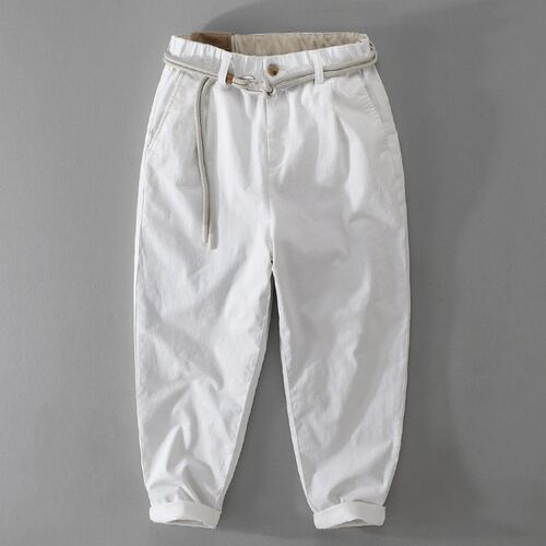 Mens Japanese Tooling Pants All-match Loose Youth Heavy Ami