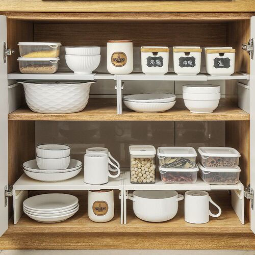 Layered Retracle Kitchen Space-saving Storage Rack Home Livi