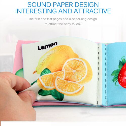 Baby Cloth Book Intelligence Development Soft Learning Cogni