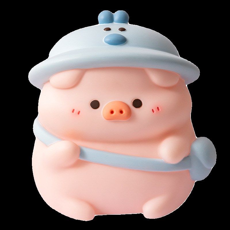 卡通嘟嘟猪存钱罐可爱儿童搪胶储蓄罐大容量可存可取装饰摆件,节庆用品/礼品,储蓄罐,淘宝优惠券,粉丝福利购,淘宝优惠卷