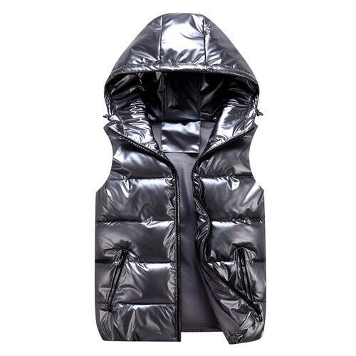 2024 New Bright Face Middle And Large Childrens Cotton Vest