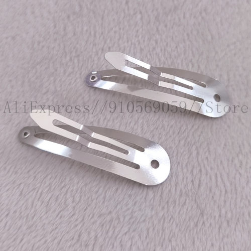 20PCS/Pack NEW Simple silver plated Hair Clips Girls Hairpin