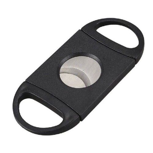 LUDA 20X Oval-Shaped Cigar Cutter, Double Cut Blade