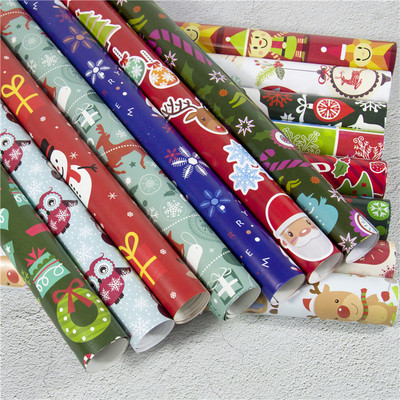 80g Christmas decorative gifts gift box wrapping paper diy d