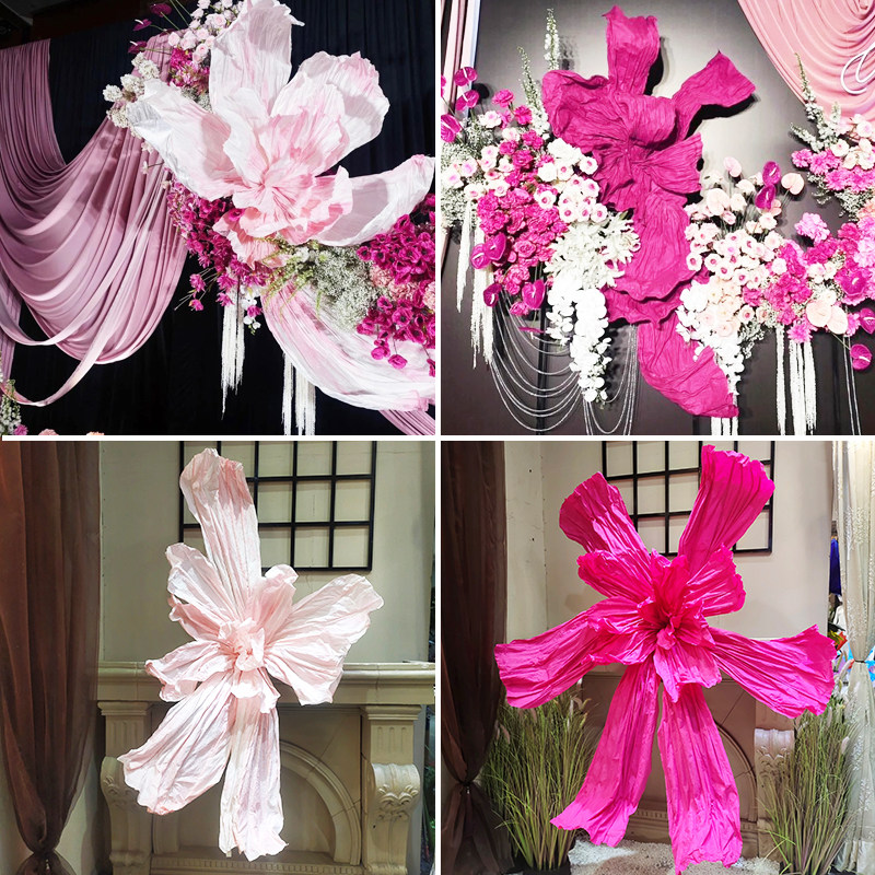 纸花巨型纸艺花婚庆美塑花婚礼场景布置鸾尾花花艺橱窗装饰摆件大,节庆用品/礼品,婚庆绢花,淘宝优惠券,粉丝福利购,淘宝优惠卷