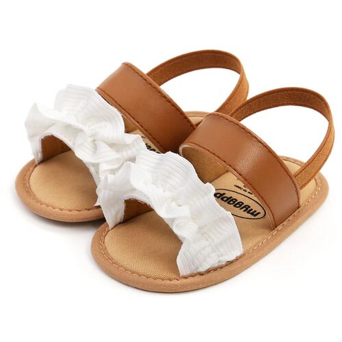 Newborn Baby Girls Summer Shoes Toddler Flats Sandals First