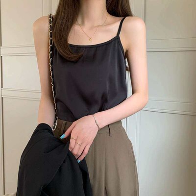 Silk Satin French Style Small Sling Womens Summer New Style