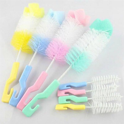 2PCS Competitive Price Small Bottle Cleaning Brush Baby Paci