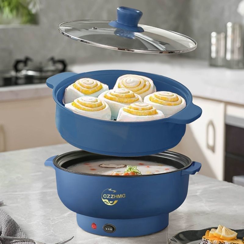 智能电火锅一体炒菜电炒锅多功能料理锅不粘锅电煮锅电饭煲学生锅,厨房电器,电煮锅,淘宝优惠券,粉丝福利购,淘宝优惠卷