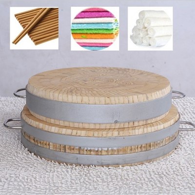 圆菜板竹菜板竹片圆砧板加厚剁肉剁骨圆形菜墩案板切菜板