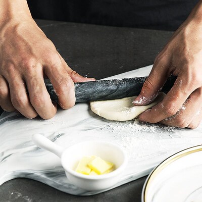BETOHE Marble rolling pin kitchen baking gadget dumpling / c