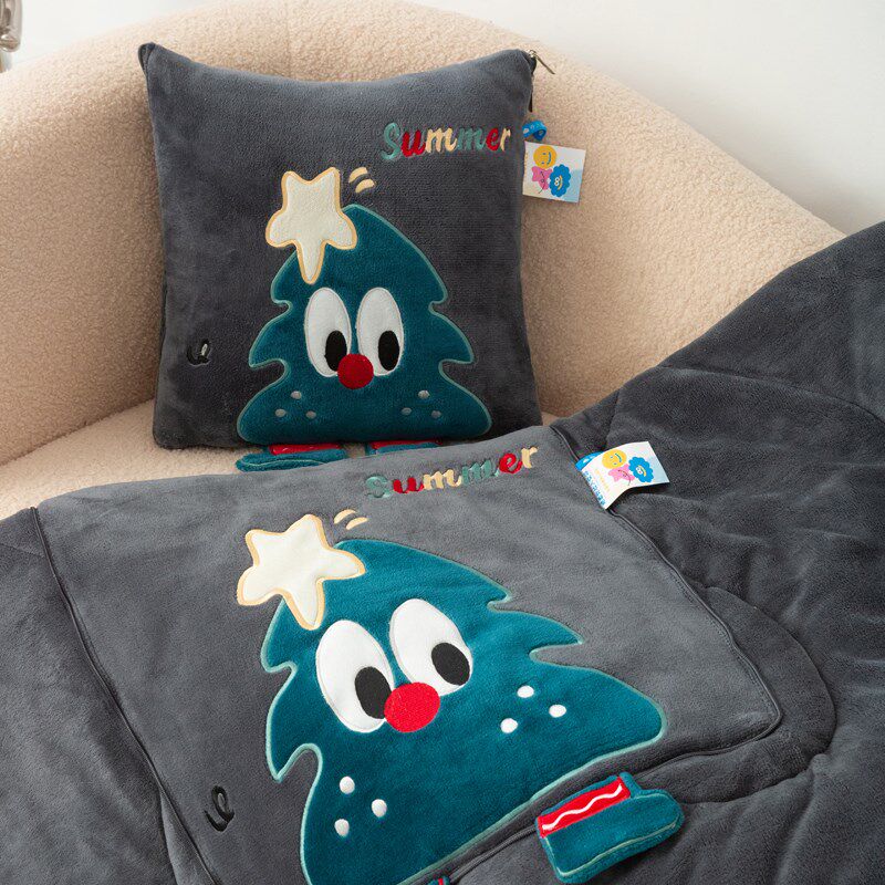 加厚两用抱枕被靠垫枕头被午休保暖汽车沙发办公室二合一折叠卡通,居家布艺,抱枕被,淘宝优惠券,粉丝福利购,淘宝优惠卷