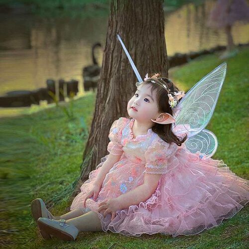Girls Dress Spring New Arrival Spring Girls Childrens Wea