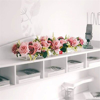 Clear Acrylic Rectangular Flower Box Create Luxurious and