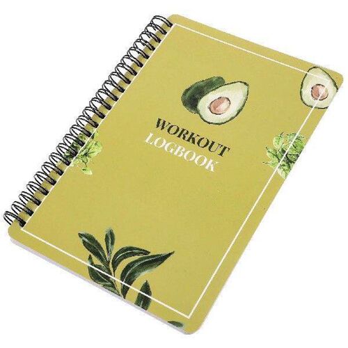 Pocket Note Fitness Punch Workout Log for Men Check in