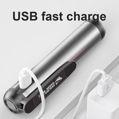 Mini flashlight super bright LED pen clip work light