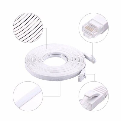 Cat6 CAT7 RJ45 Network LAN Ethernet Cable Computer UTP Patch