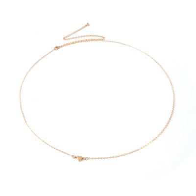Stylish Alloy Peach Heartshaped Waist Chain for Hot Girls to