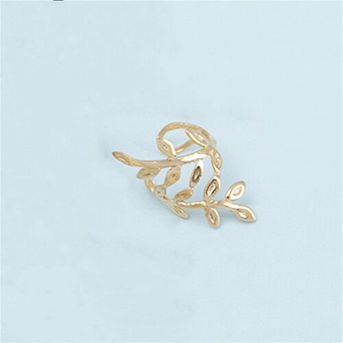 10pcs/Lot Punk Leaf Women Hair Clips Claw Metal Rings Spiral