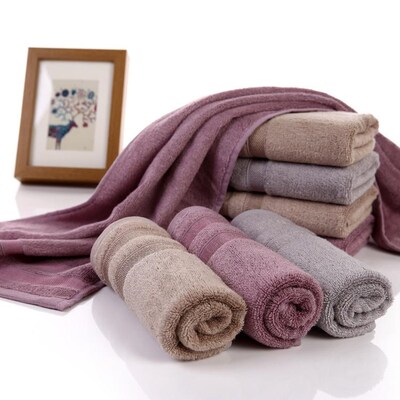 Bamboo Fiber Towel Set Beach Bath Towel Washcloth Furniture