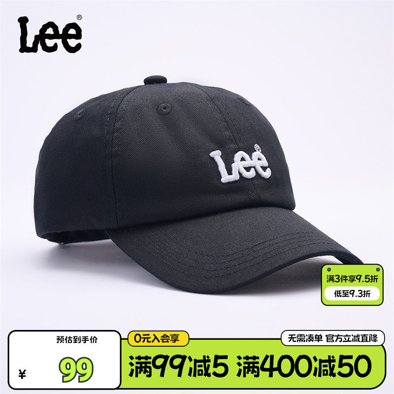 Lee儿童防晒棒球帽logo可刺绣