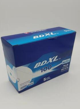Ver0btim威宝10GB蓝盘BDXL可打印4X蓝光刻录盘单1ZCV光00G光盘空a