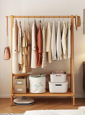 家用晾房间简易衣架帽架酒店衣衣架卧室落地挂衣78340架服收纳置