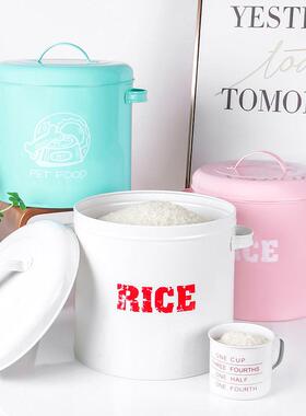 日式米桶家虫用收纳箱防防粮潮密封大容量米储箱VYS米缸面粉杂20