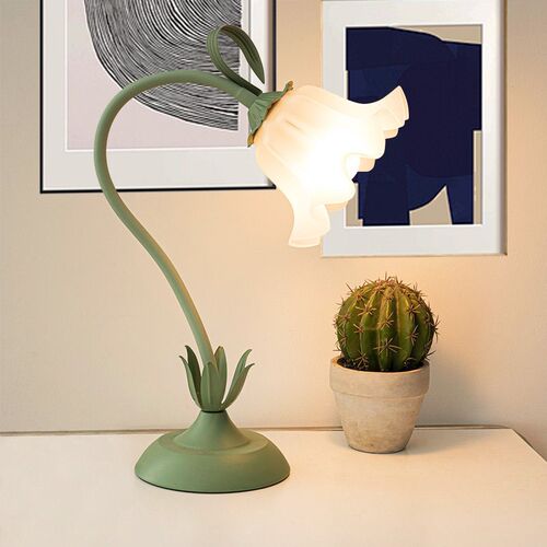 Pastoral Flowers Romantic Bedroom Bedside Night Light Prince