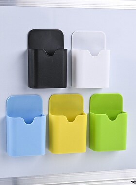 Stationery Organizer Desk Wall Mounted Storage Box with Stic