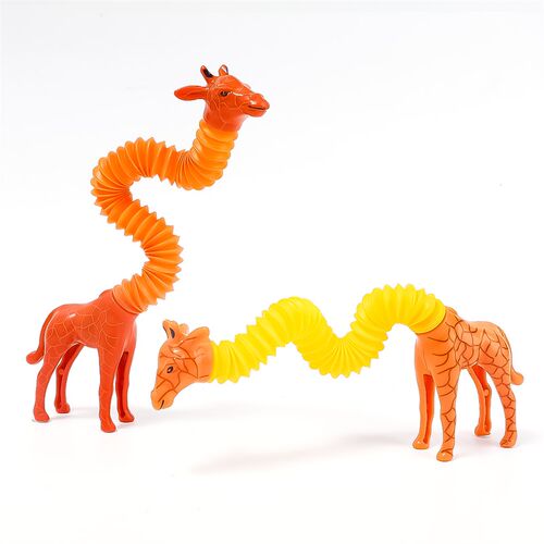 Creative Kids Adult Pop Giraffe Tube Sensory Toys Plastic Sr